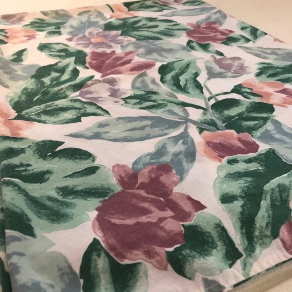 Cottagecore Oblong Fabric Tablecloth 56 x 82